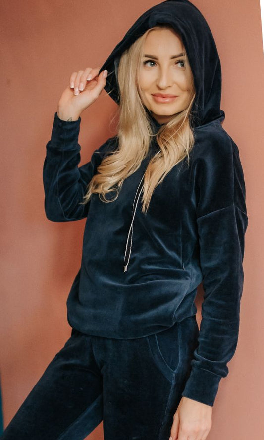 pull de grossesse en velours idéal pour votre maternité