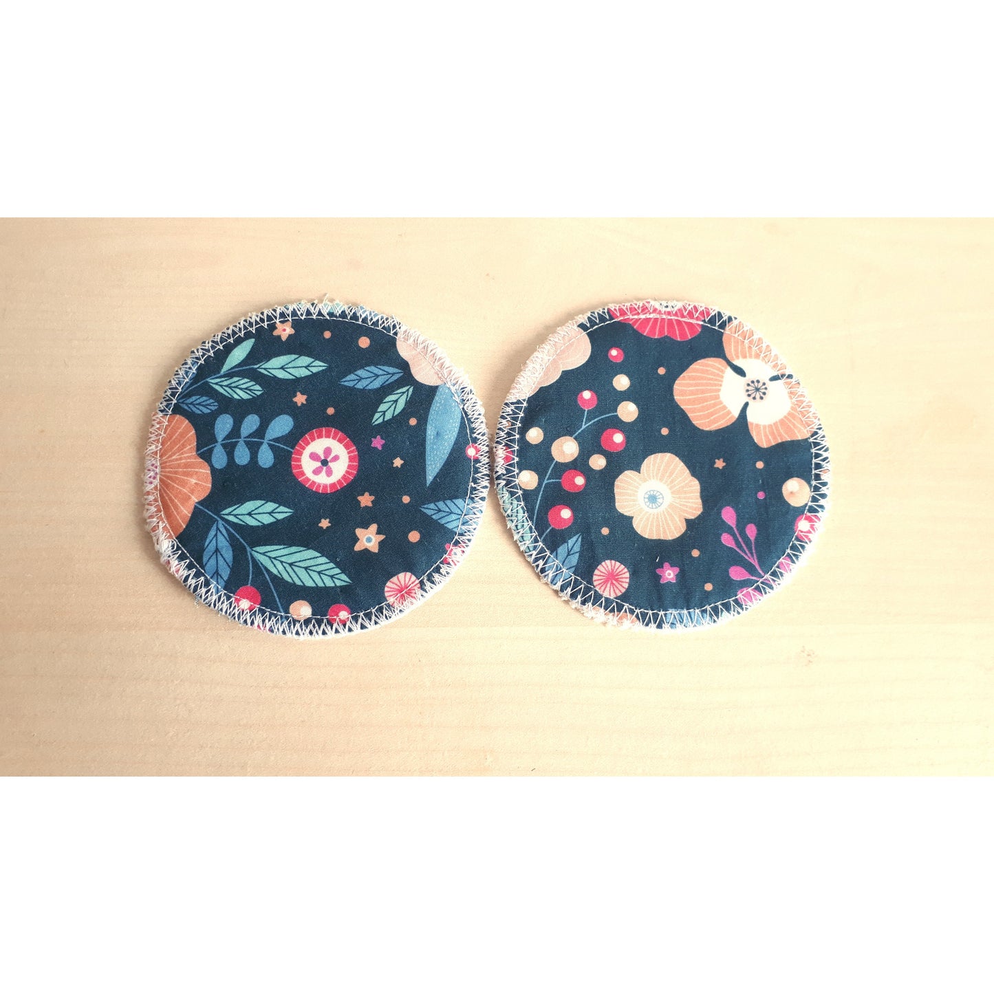 coussinets d'allaitement bio - 100% coton - fabriqué en France - fabrication artisanale - ma Graine de Cigogne