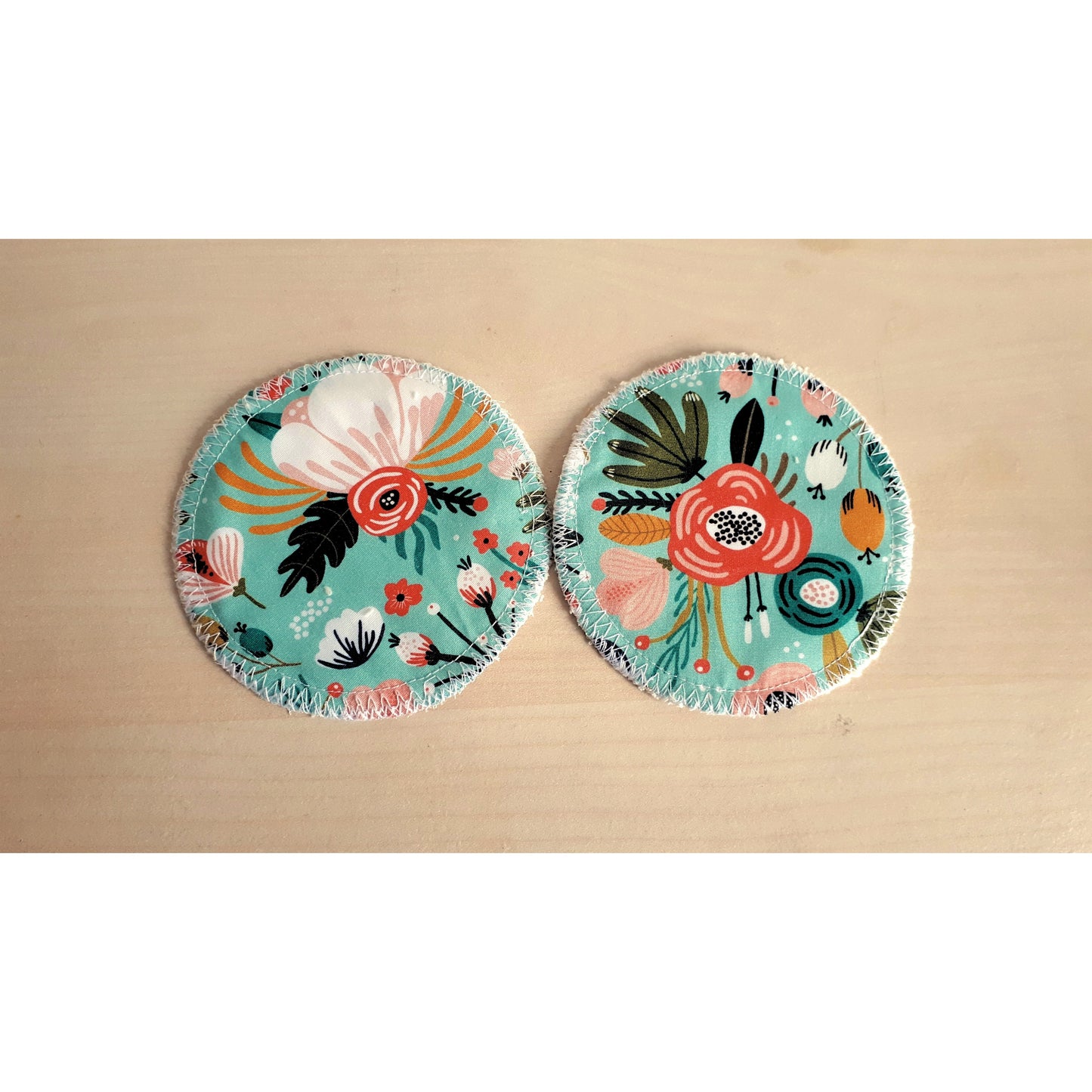 coussinets d'allaitement bio - 100% coton - fabriqué en France - fabrication artisanale - ma Graine de Cigogne