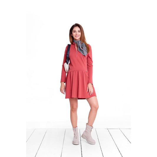 robe de grossesse volant en bas marquera votre ventre parfait pour allaitement fait en coton