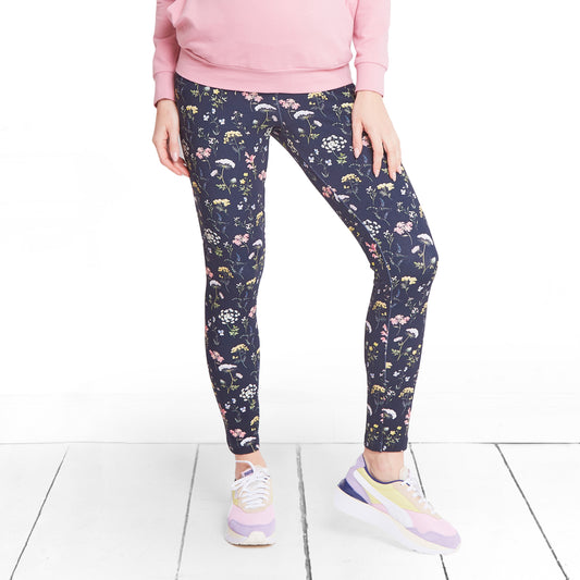 legging de maternité en coton tout doux