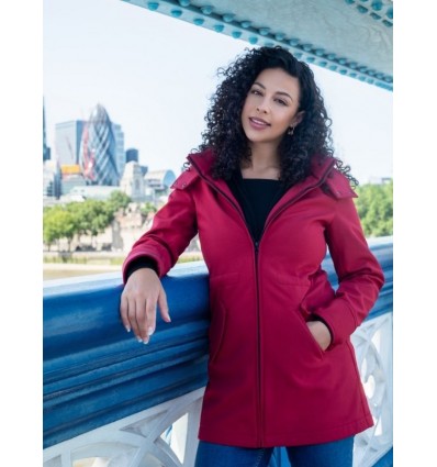 manteau blouson de grossesse cerise rouge grossesse et post grossesse 4 en 1