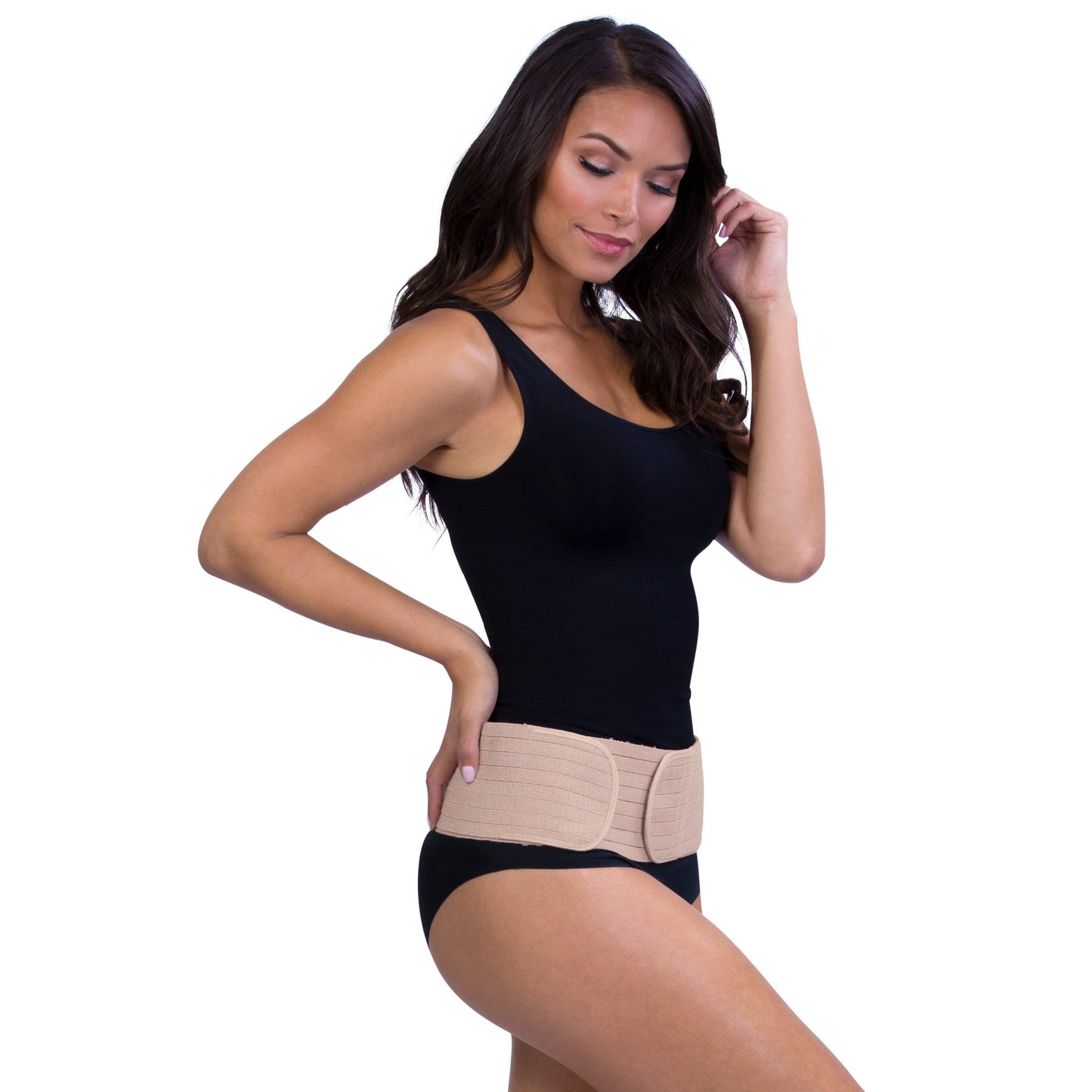 bandeau post-grossesse beige haut de gamme