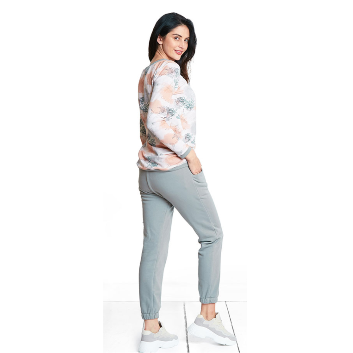 pantalon de grossesse décontracté et très confortable pour les femmes enceinte