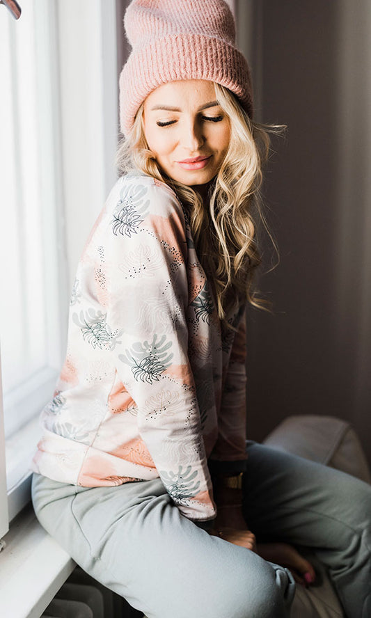 pull de grossesse avec fermeture éclair