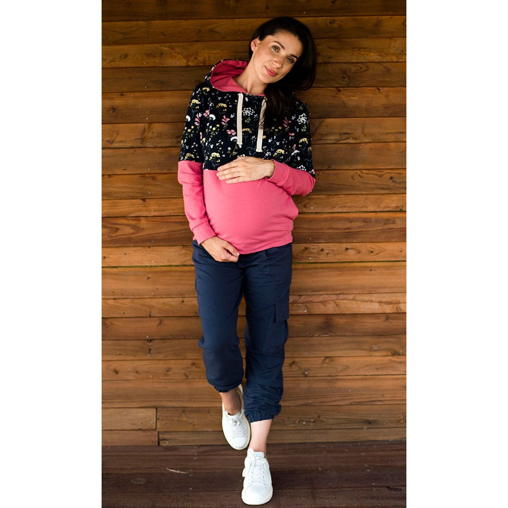 pull de grossesse au look décontracté