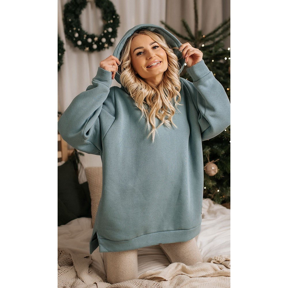 pull de grossesse oversize, confortable, sportif et ultra doux