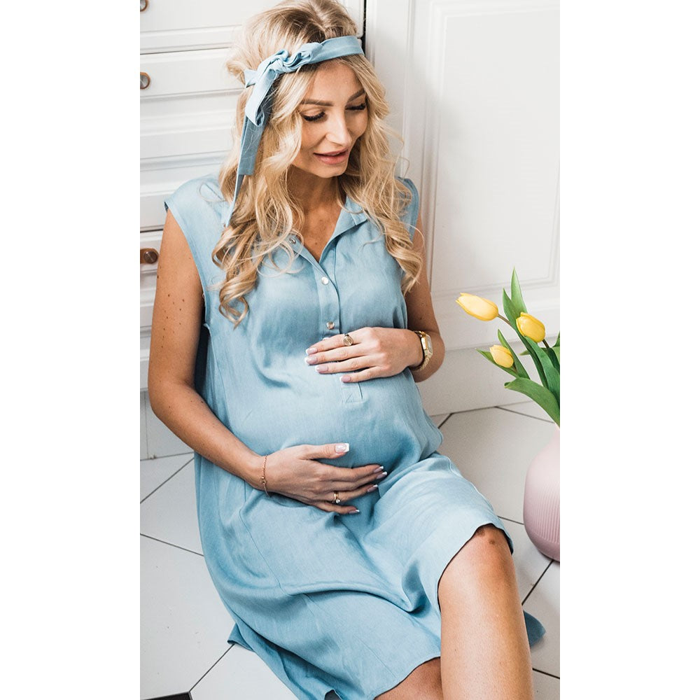 tunique de grossesse féminine et un look stylé