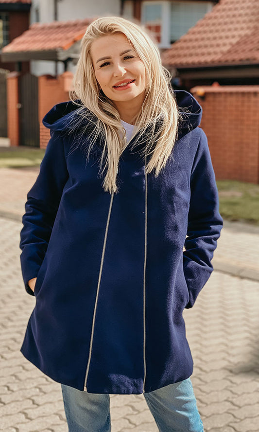 manteau de grossesse de bonne qualité idéal pour maman et future maman