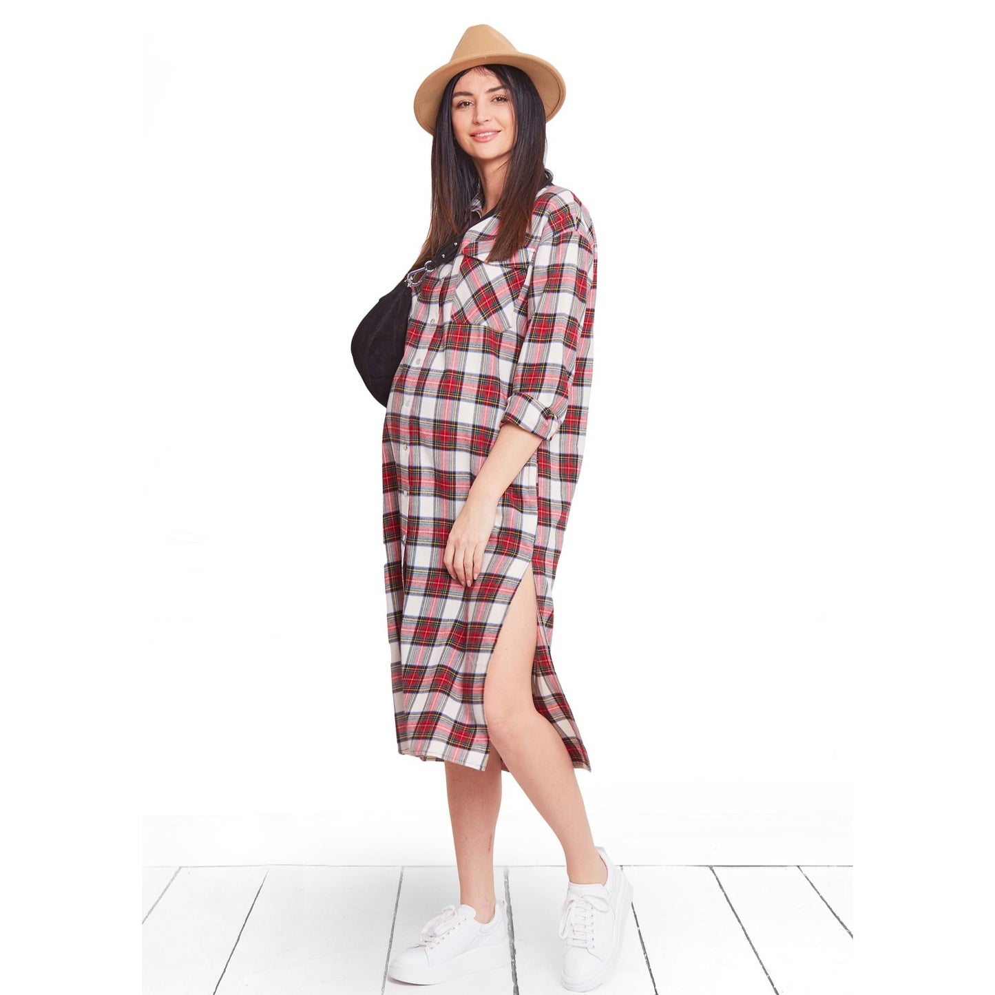 haut long grossesse allaitement one size