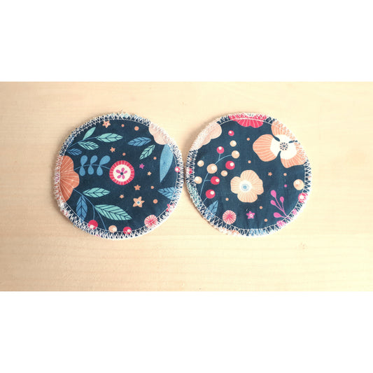 coussinets d'allaitement bio - 100% coton - fabriqué en France - fabrication artisanale - ma Graine de Cigogne