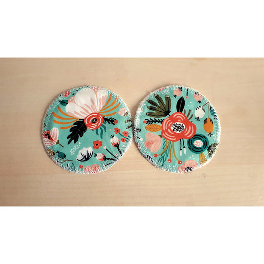 coussinets d'allaitement bio - 100% coton - fabriqué en France - fabrication artisanale - ma Graine de Cigogne