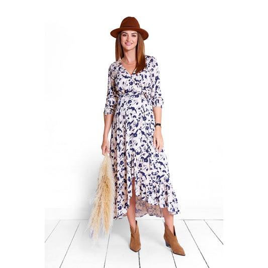 robe de grossesse tendance chic en viscose parfait pour allaitement 