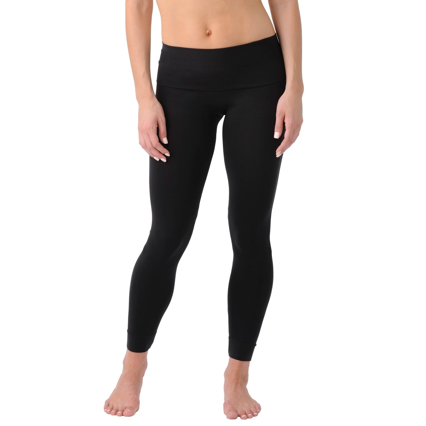 legging de grossesse de très haute qualité avec un maintien exceptionnel - couleur noire - ma Graine de Cigogne