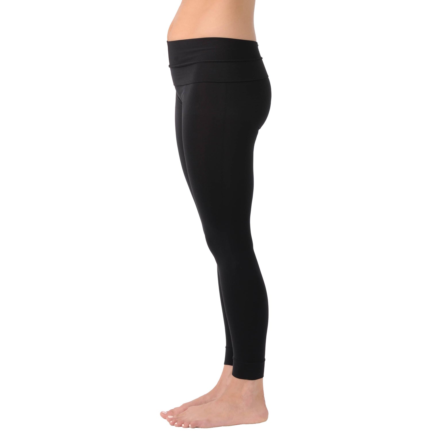 legging de grossesse de très haute qualité avec un maintien exceptionnel - couleur noire - ma Graine de Cigogne