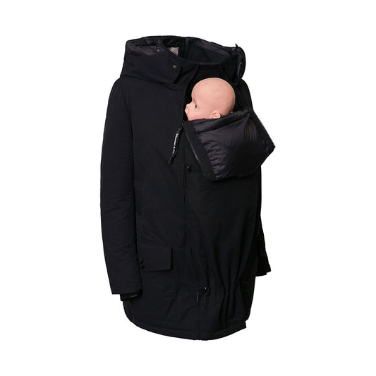 parka de grossesse et de portage de très bonne qualité - vêtement de maternité parfait pour une future maman - ma Graine de Cigogne