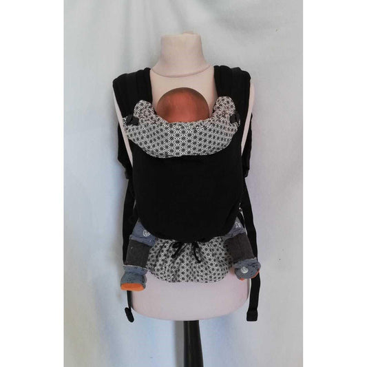 Porte-bébé physiologique STYLE JAPONAIS 100% coton bio