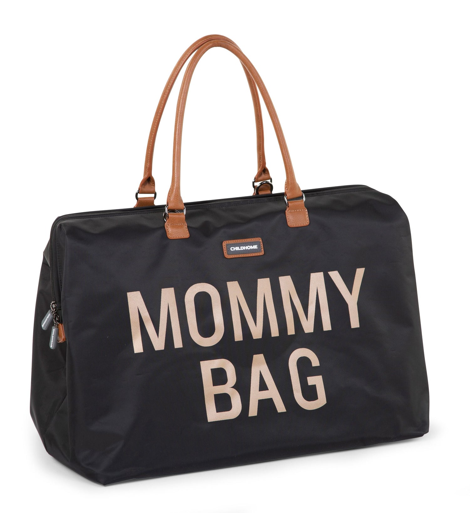 sac à langer de très haute qualité MOMMY BAG NOIR OR- accessoire de maternité parfait - ma Graine de Cigogne