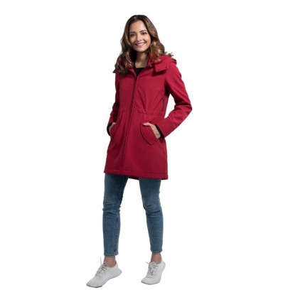 manteau blouson de grossesse cerise rouge grossesse et post grossesse 4 en 1