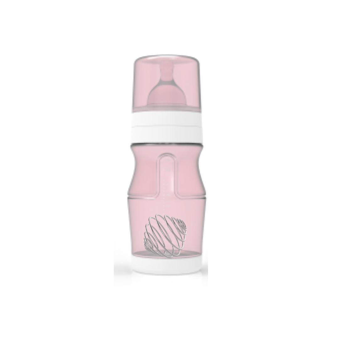 biberon fabriqué en France - breveté - biberon rose - ma Graine de CIgogne