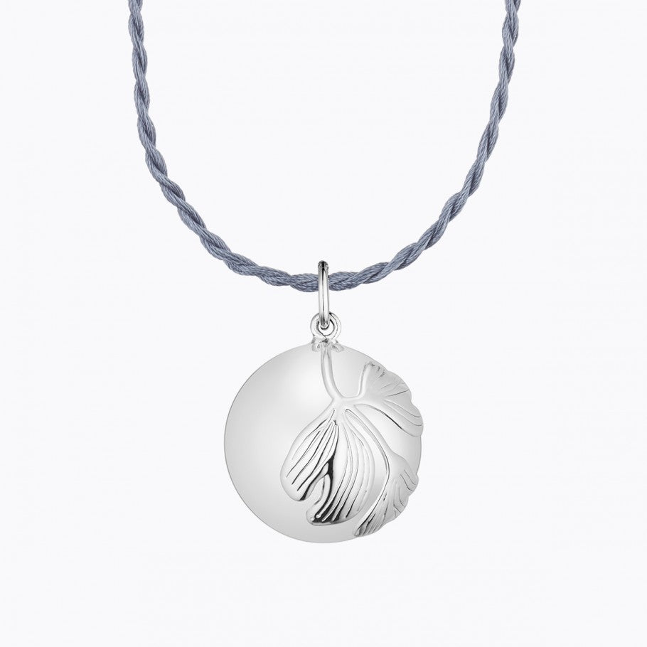 Bola de grossesse ginkgo argent - ma Graine de Cigogne