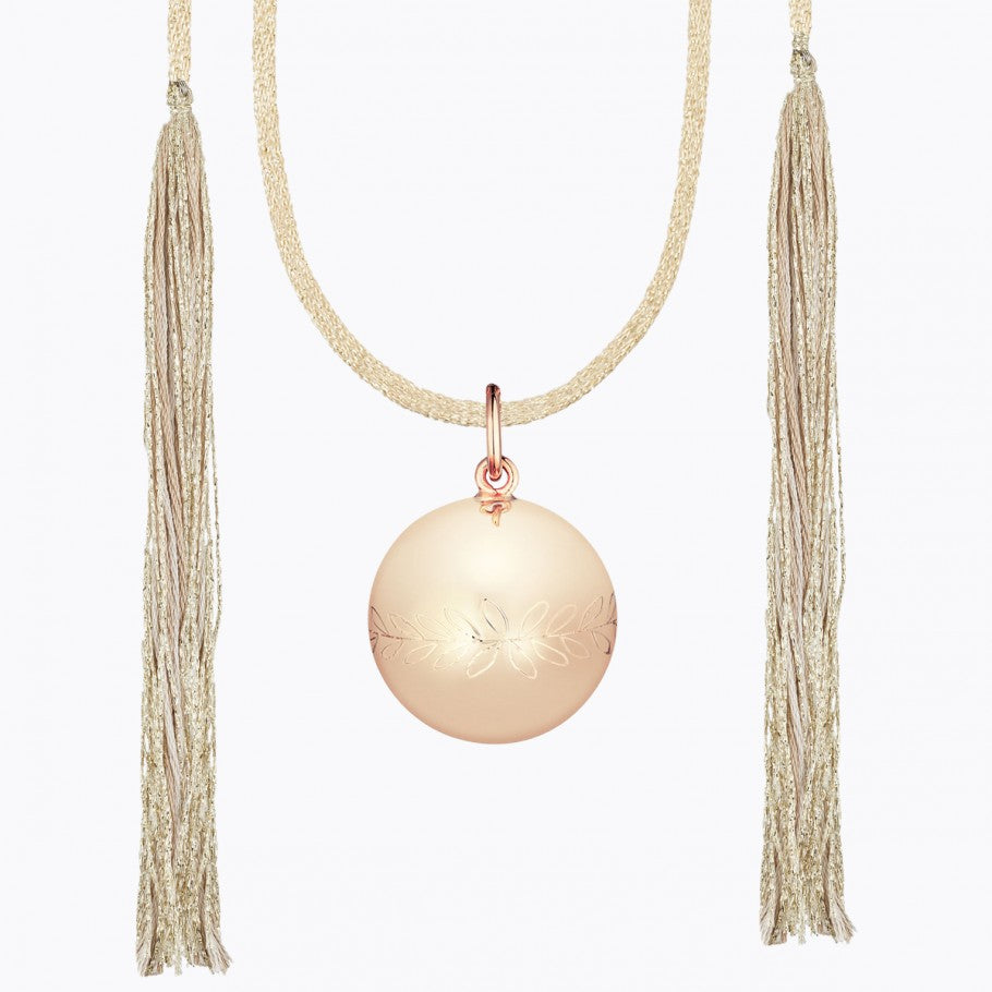 bola de grossesse Olympia  - or rose - haute qualité made in France - ma Graine de Cigogne