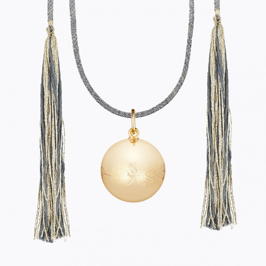 bola de grossesse Olympia  - or jaune - haute qualité made in France - ma Graine de Cigogne