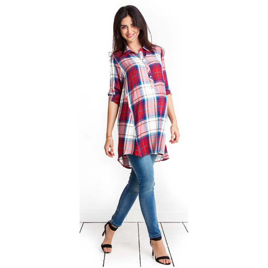 chemise lingue de grossesse parfaite pour la maternité et allaiter