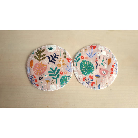 coussinets d'allaitement bio - 100% coton - fabriqué en France - fabrication artisanale - ma Graine de Cigogne