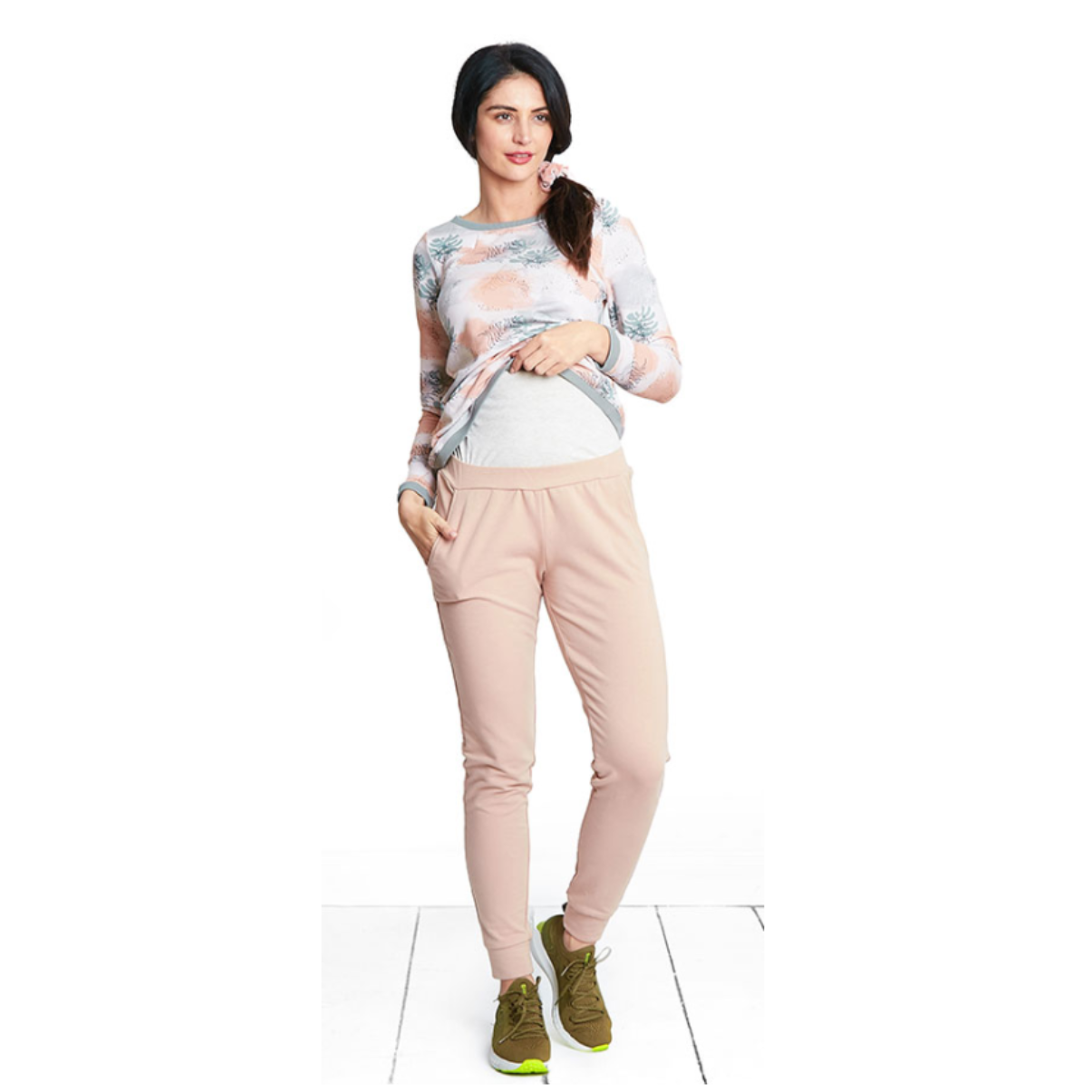 jogging de grossesse parfait pour un style décontracté et sportif