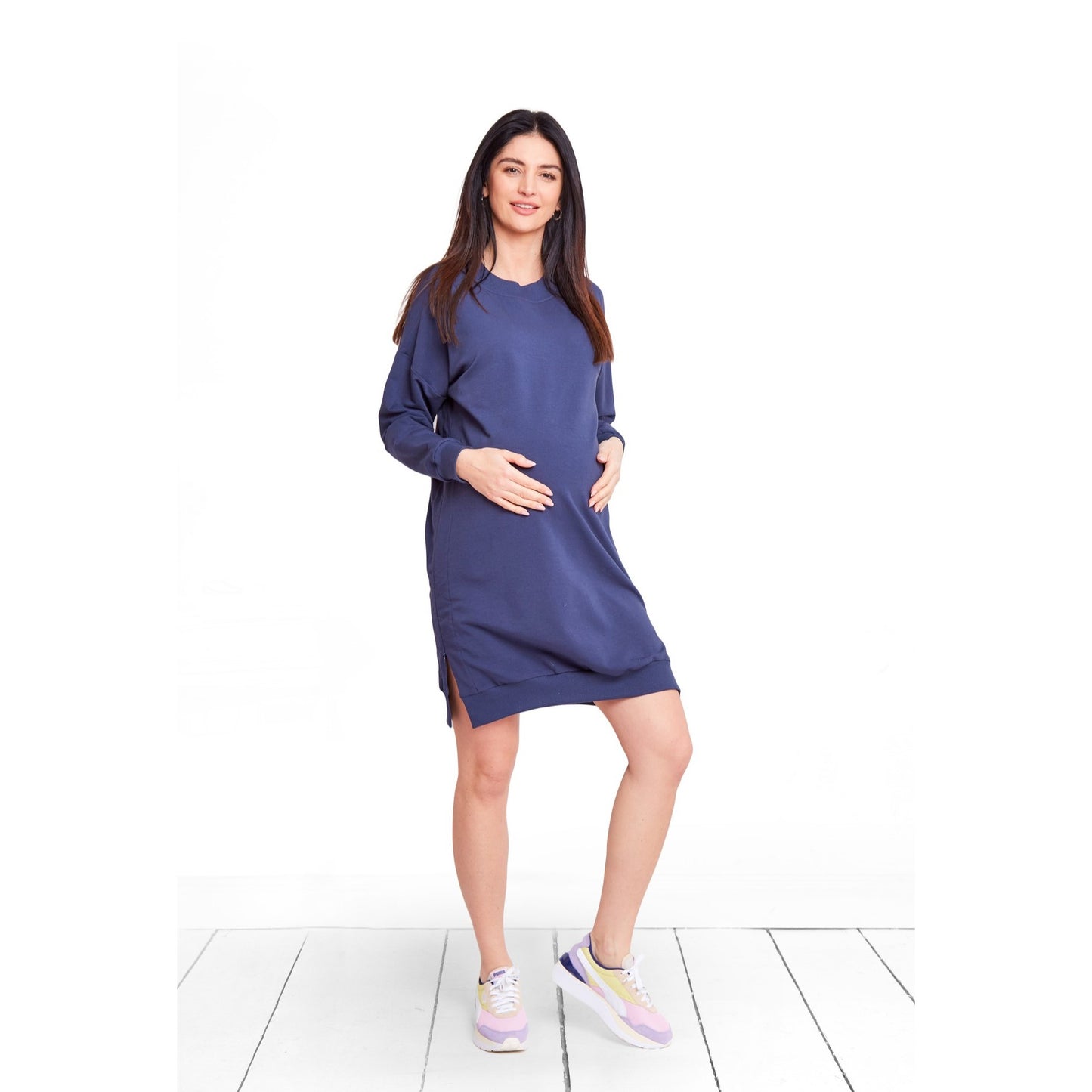 robe de grossesse en coton parfaite pour allaitement