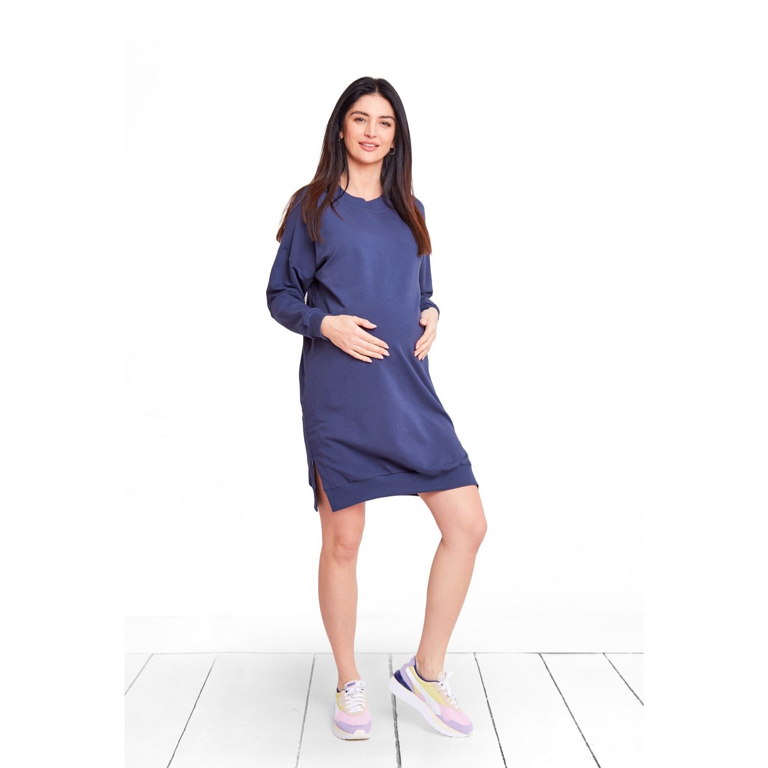 robe de grossesse en coton parfaite pour allaitement