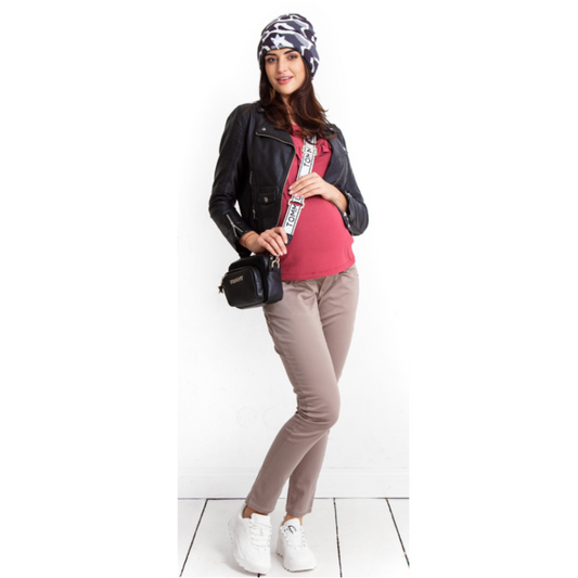 pantalon de grossesse pour un style tendance urbain