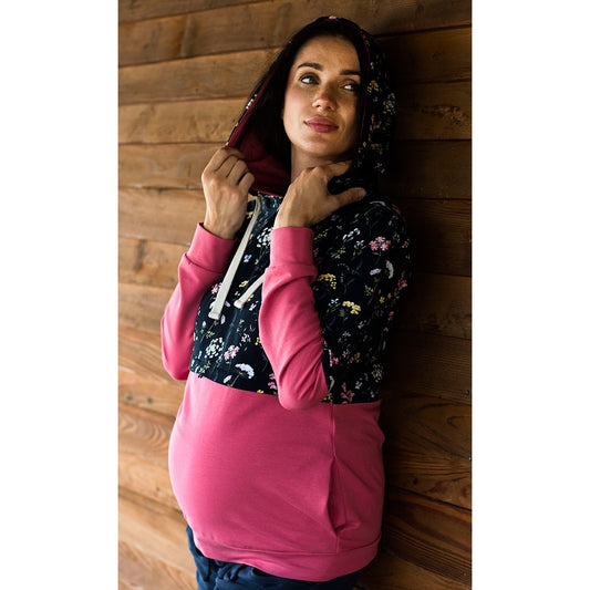 pull de grossesse au look décontracté