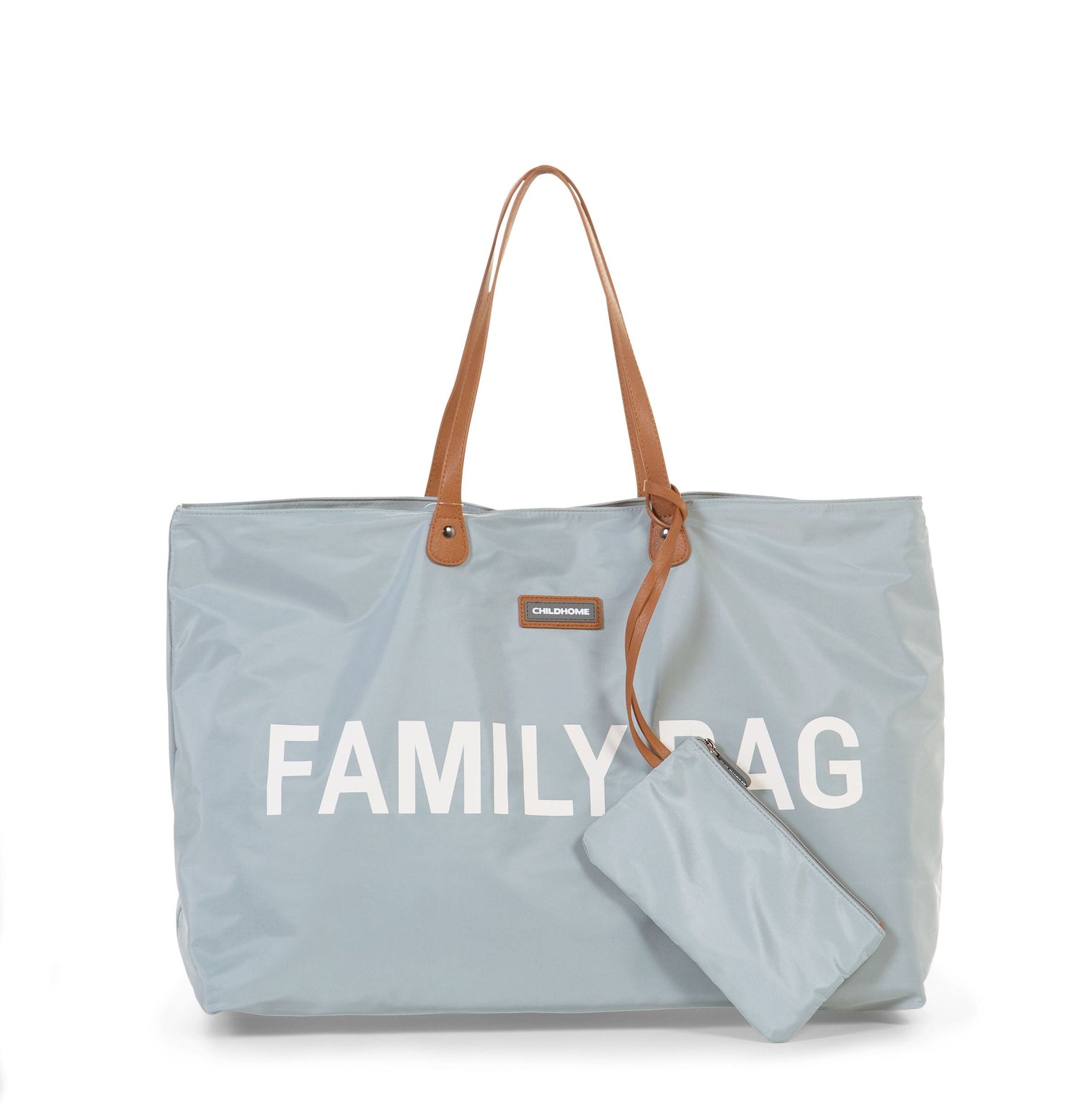 sac à langer GRIS CLAIR - accessoire grossesse et maternité idéal et indispensable - allaitement - ma Graine de Cigogne