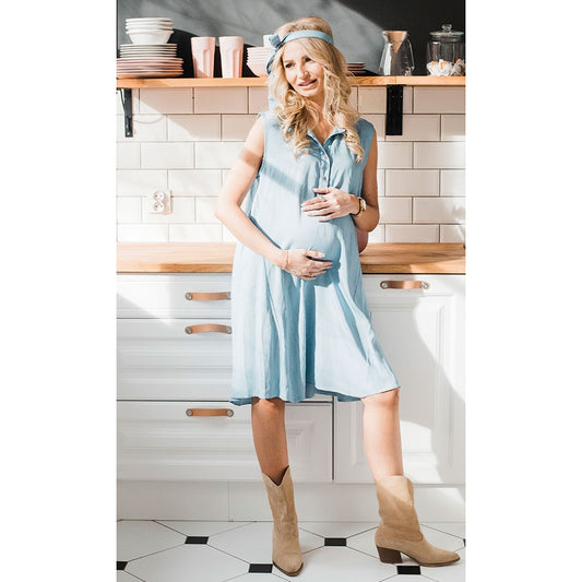 tunique de grossesse féminine et un look stylé