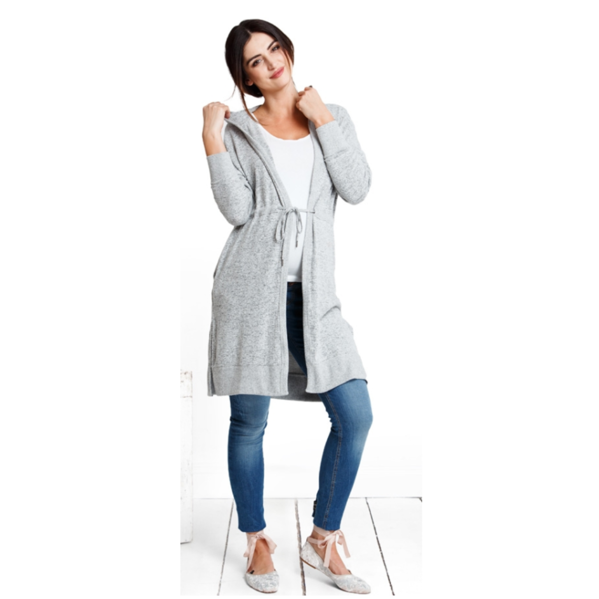 veste de grossesse confortable et décontractée